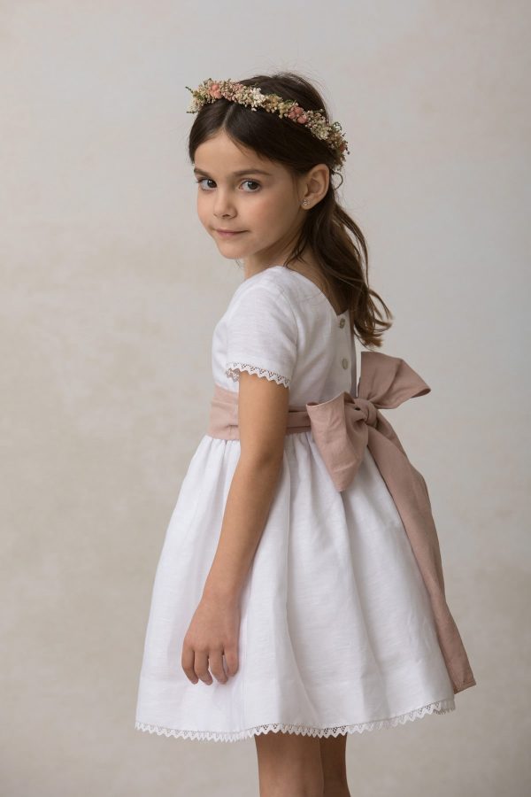 vestido de niña sencillo y bonito