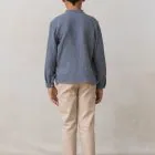 blue shirt, petrol blue, boy's polo shirt