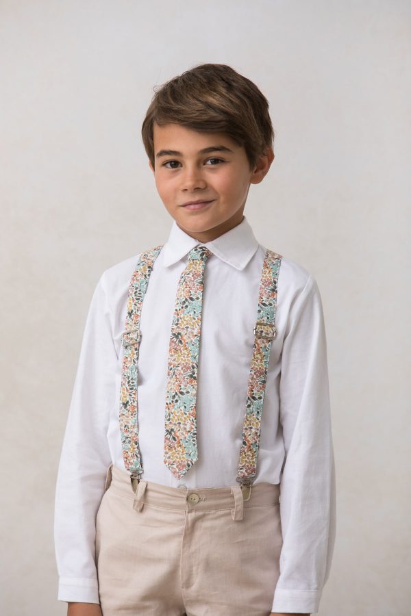 corbata de niño moderna de ceremonia