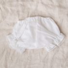 cubrepañal de bautizo de bebe para niño