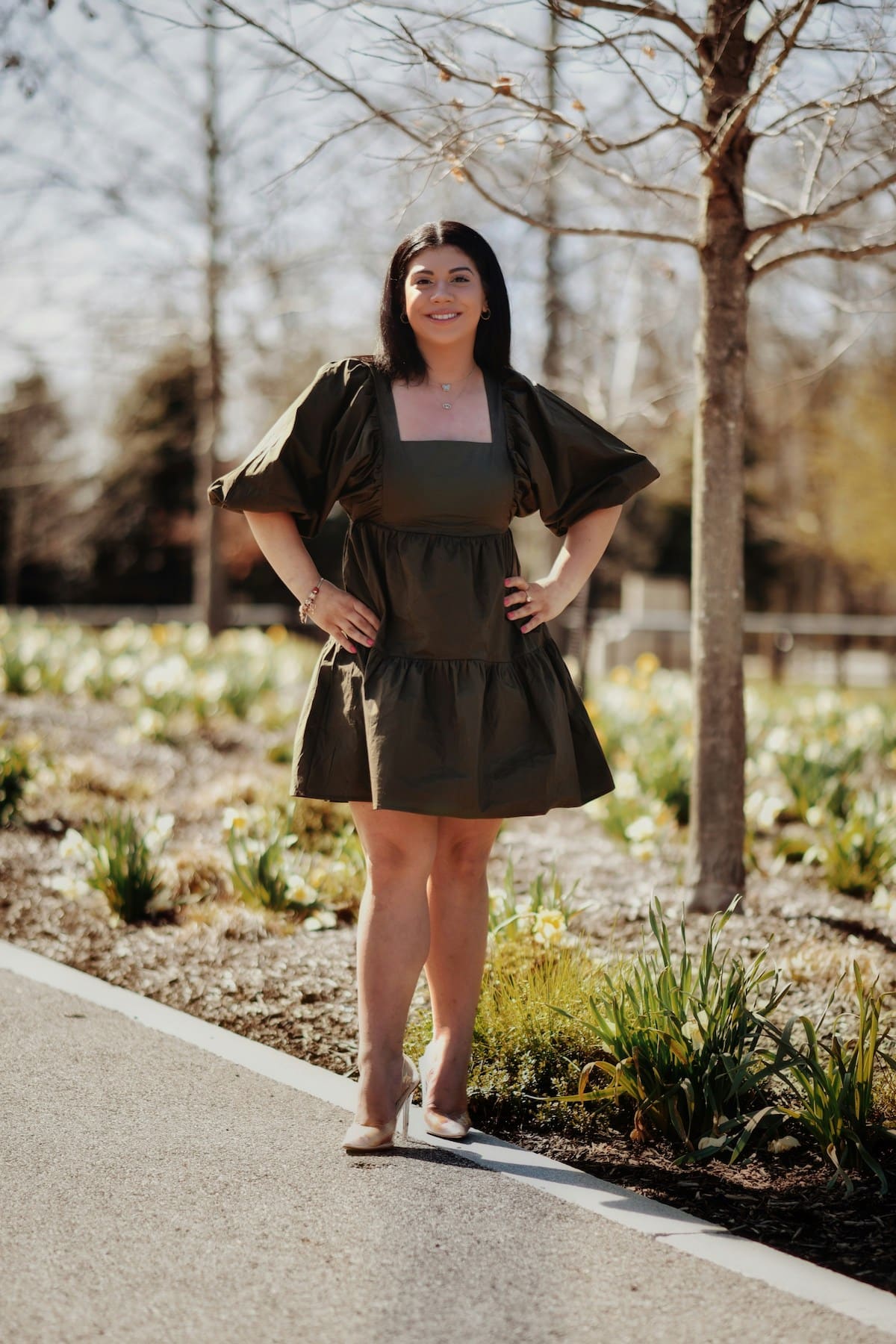 Vestido corto de invitada de comunión