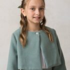 chaqueta-torera-nina-adolescente-pano-verde chaqueta torera de niña adolescente en paño verde