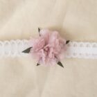 cinta para cabeza de bebe en rosa