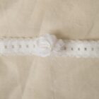 cinta de pelo de cabeza de bebe blanca