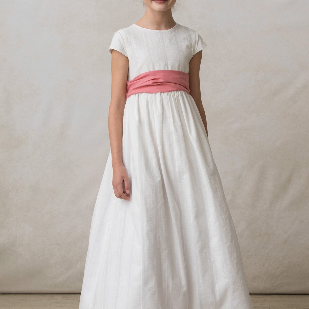 sachin and babi light blue dress First Communion Dresses – Tres Elegant main image 0