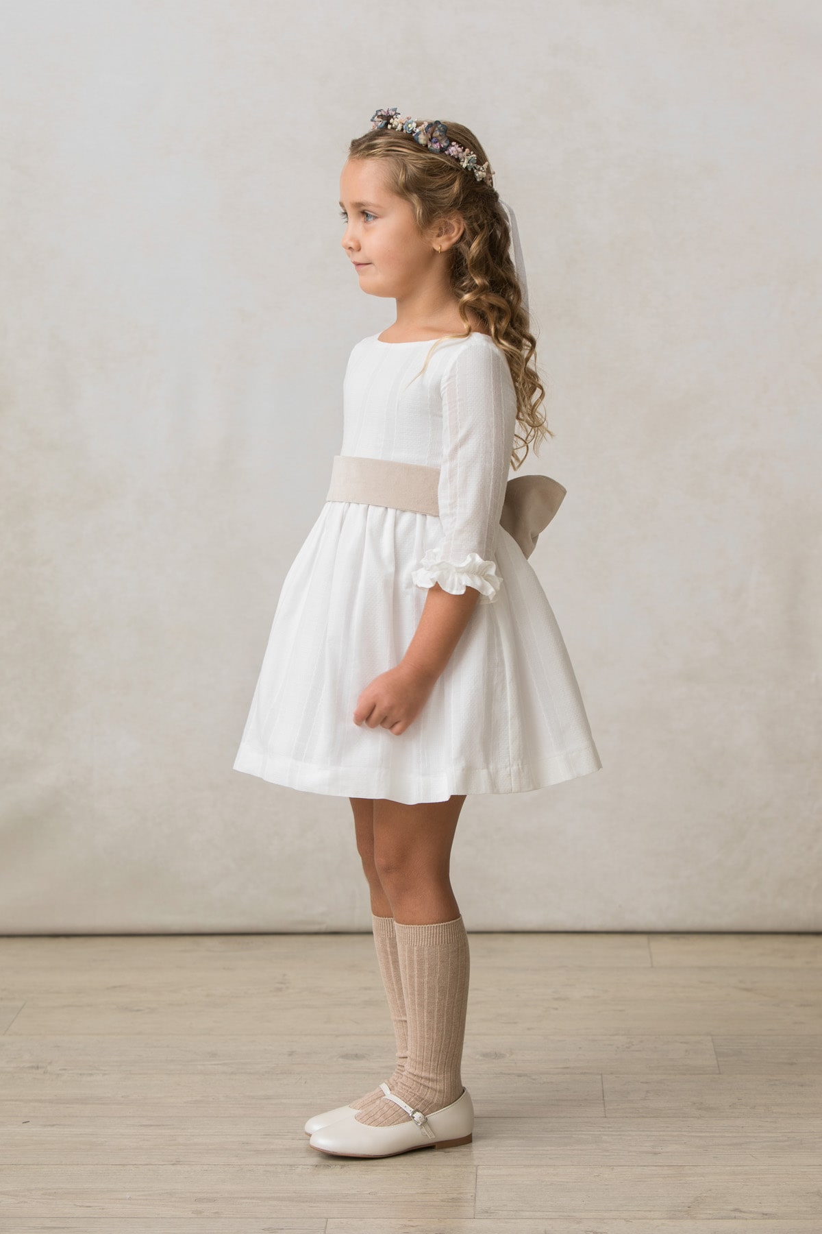 vestido-nina-ceremonia-blanco-algodon-manga-francesa vestido de niña de ceremonia blanco de algodon de manga francesa