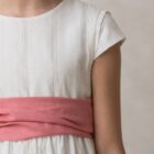 vestido de primera comunion de niña de manga cuchara sencillo