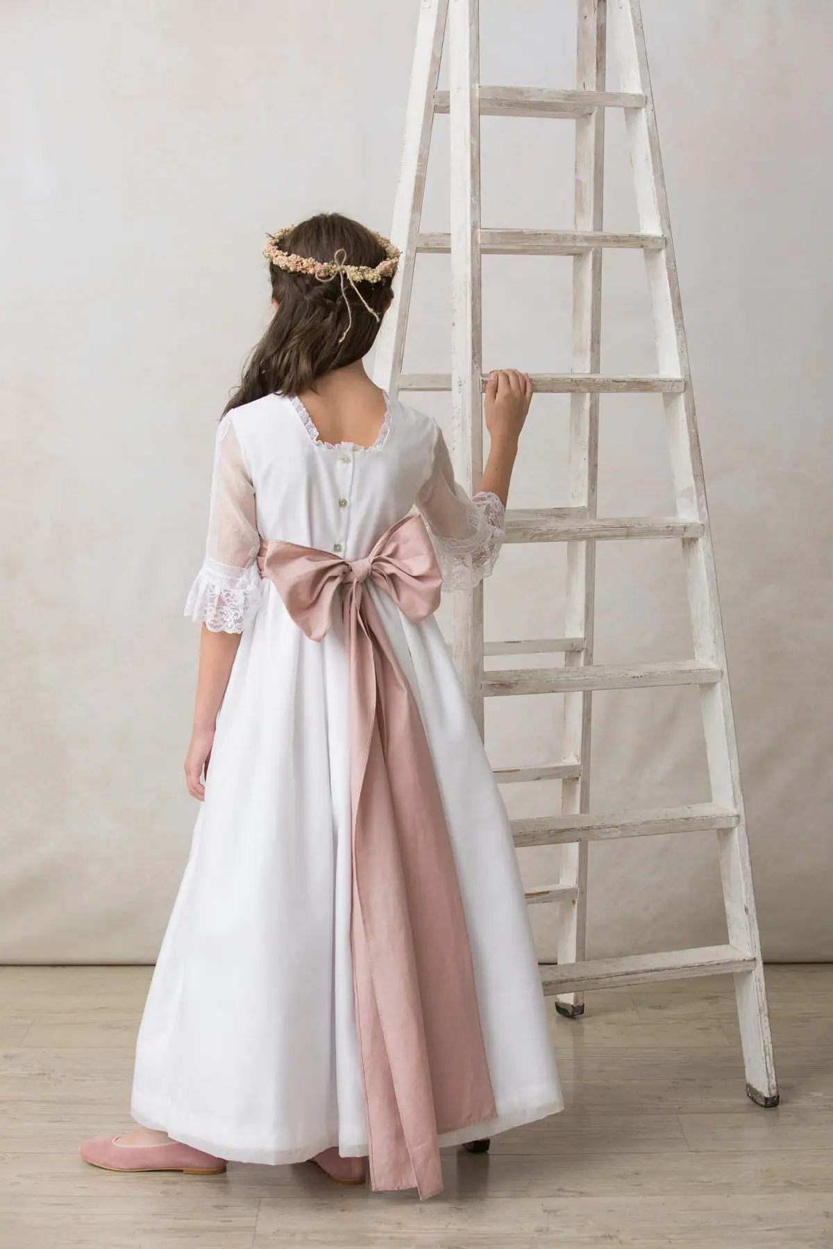 communion dresses for girls, organza silk