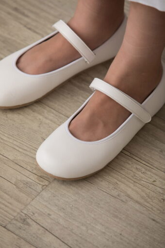 zapatos barefoot blancos comunion ceremonia