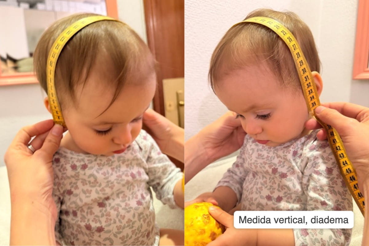Medida capota vertical (diadema)