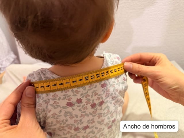 Medida de hombros
