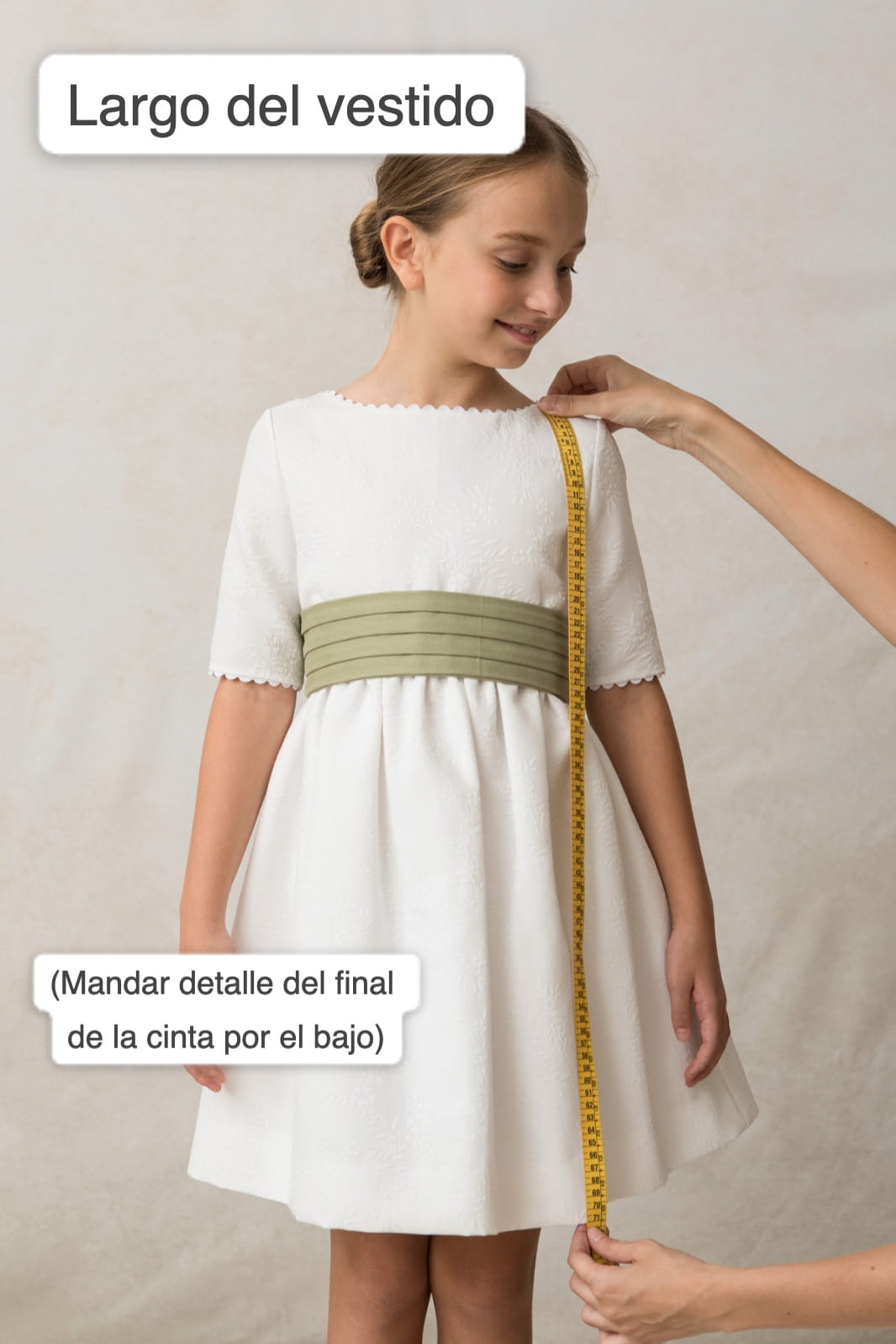 Largo del vestido (completo)