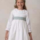 vestido nina ceremonia algodon blanco volante cancan cuello bebe manga larga vestido nina ceremonia algodon blanco volante cancan cuello bebe manga larga