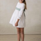 vestidos nina ceremonia algodon blanco volante cancan puntilla vestidos nina ceremonia algodon blanco volante cancan puntilla