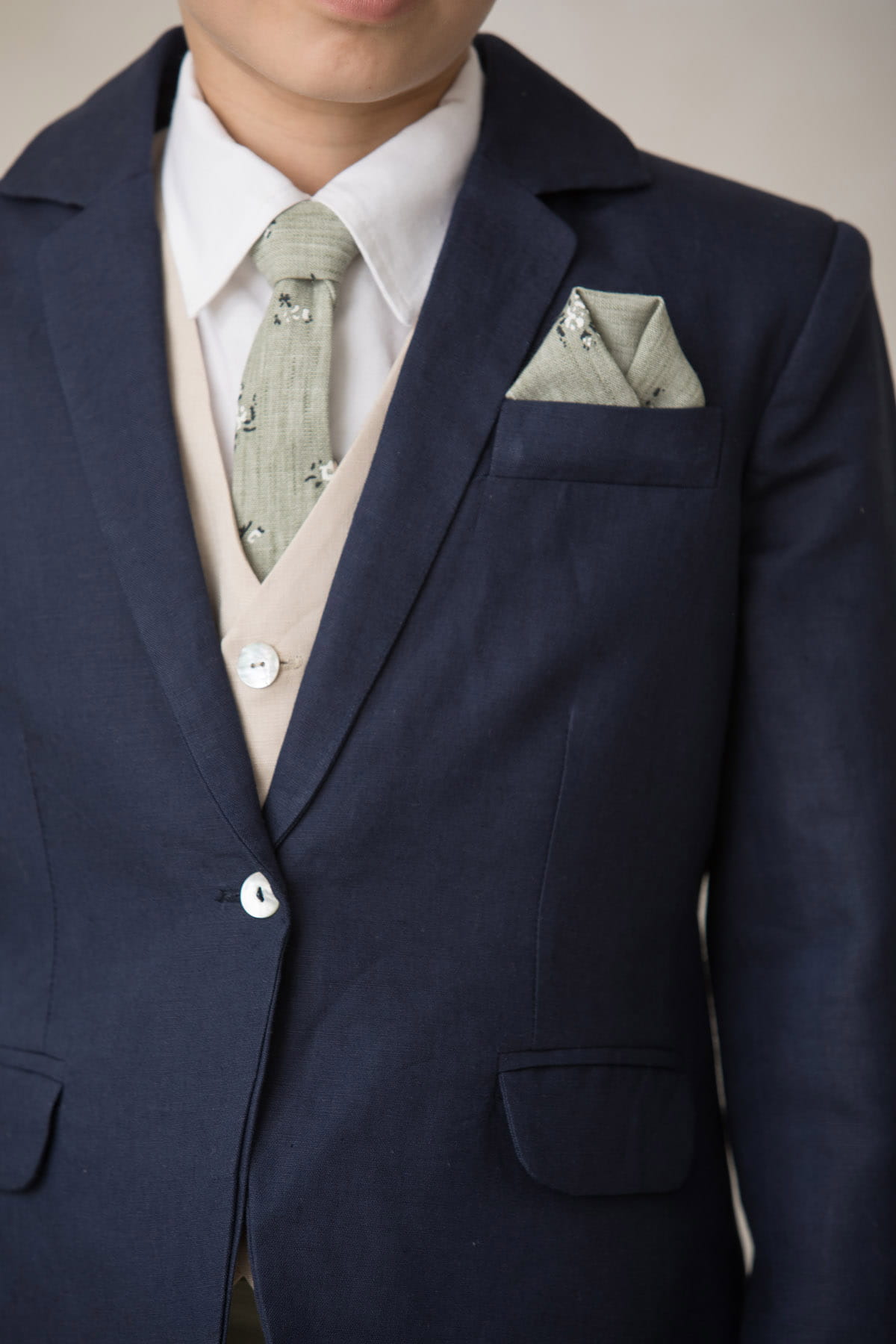 Corbata ceremonia estampada verde Corbata ceremonia estampada verde