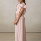Pantalon blusa rosa conjunto sencillo Pantalon blusa rosa conjunto sencillo