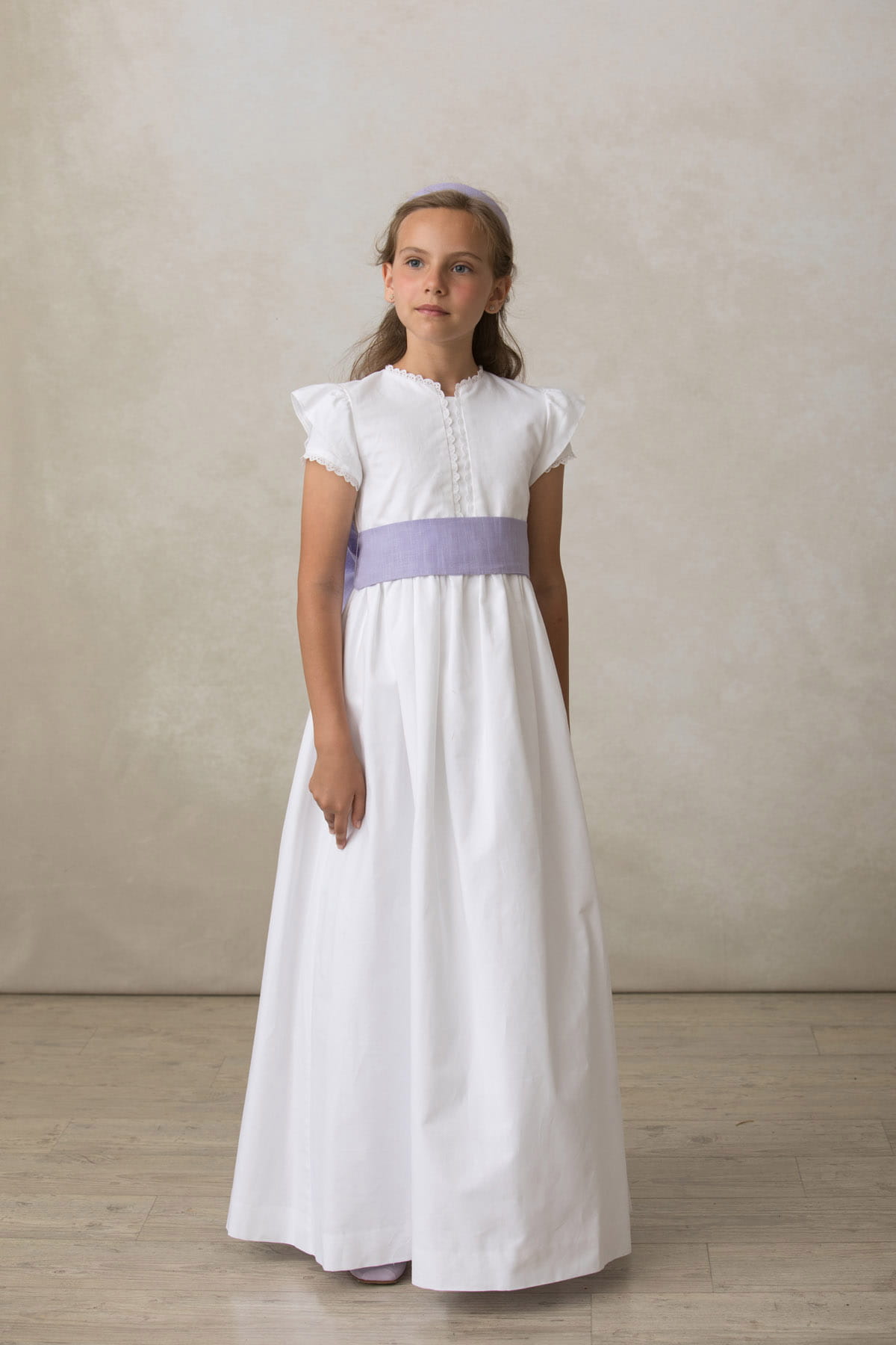 vestido comunion nina escote romantico vestido comunion nina escote romantico