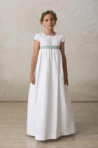 vestidos comunion algodon organico clasic