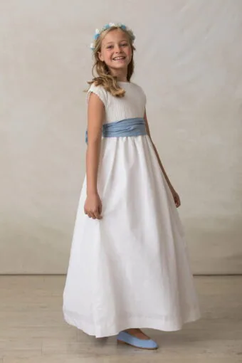 bohemian crochet communion dresses for girls