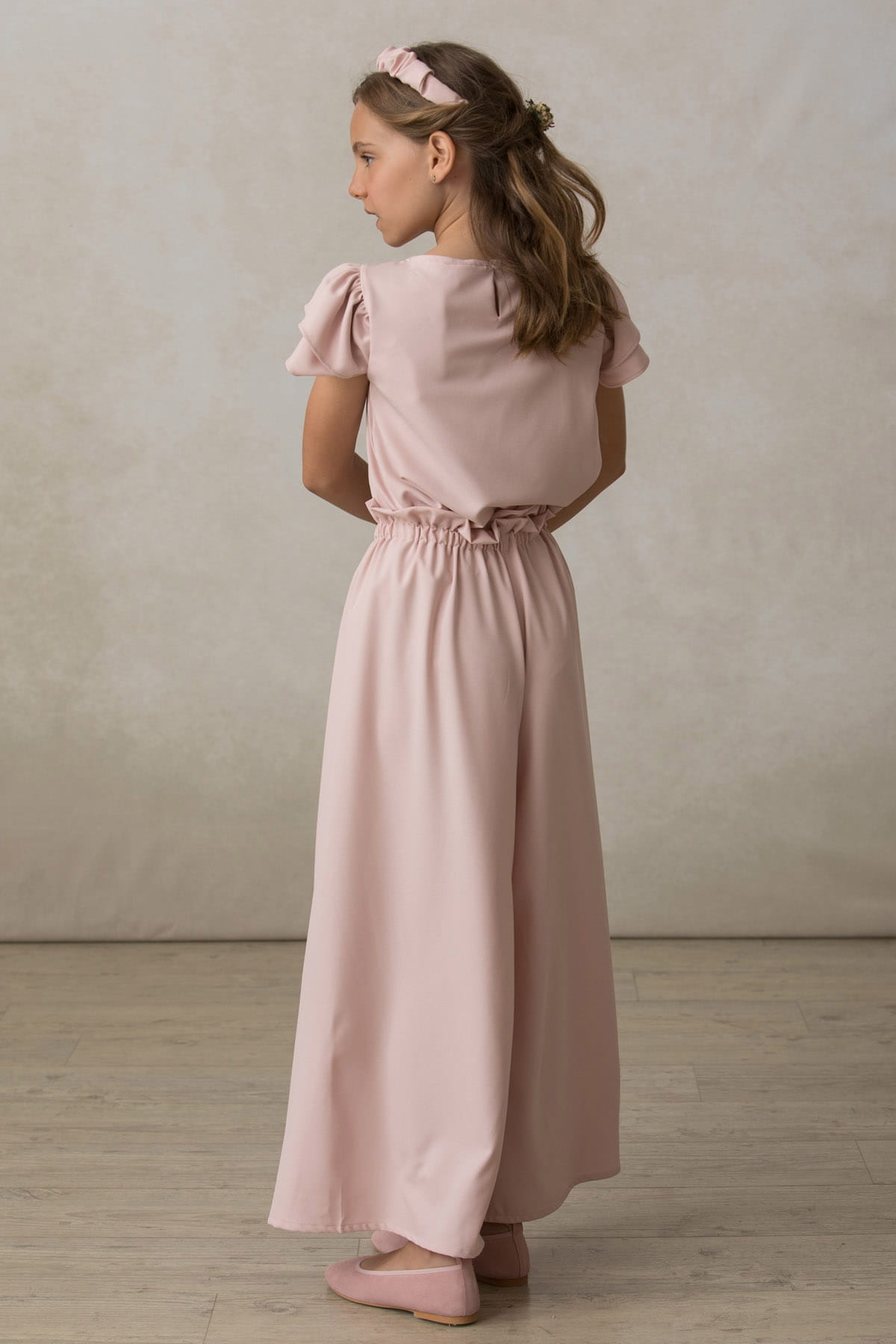Pinza flores silvestres rosa nude flores preservadas
