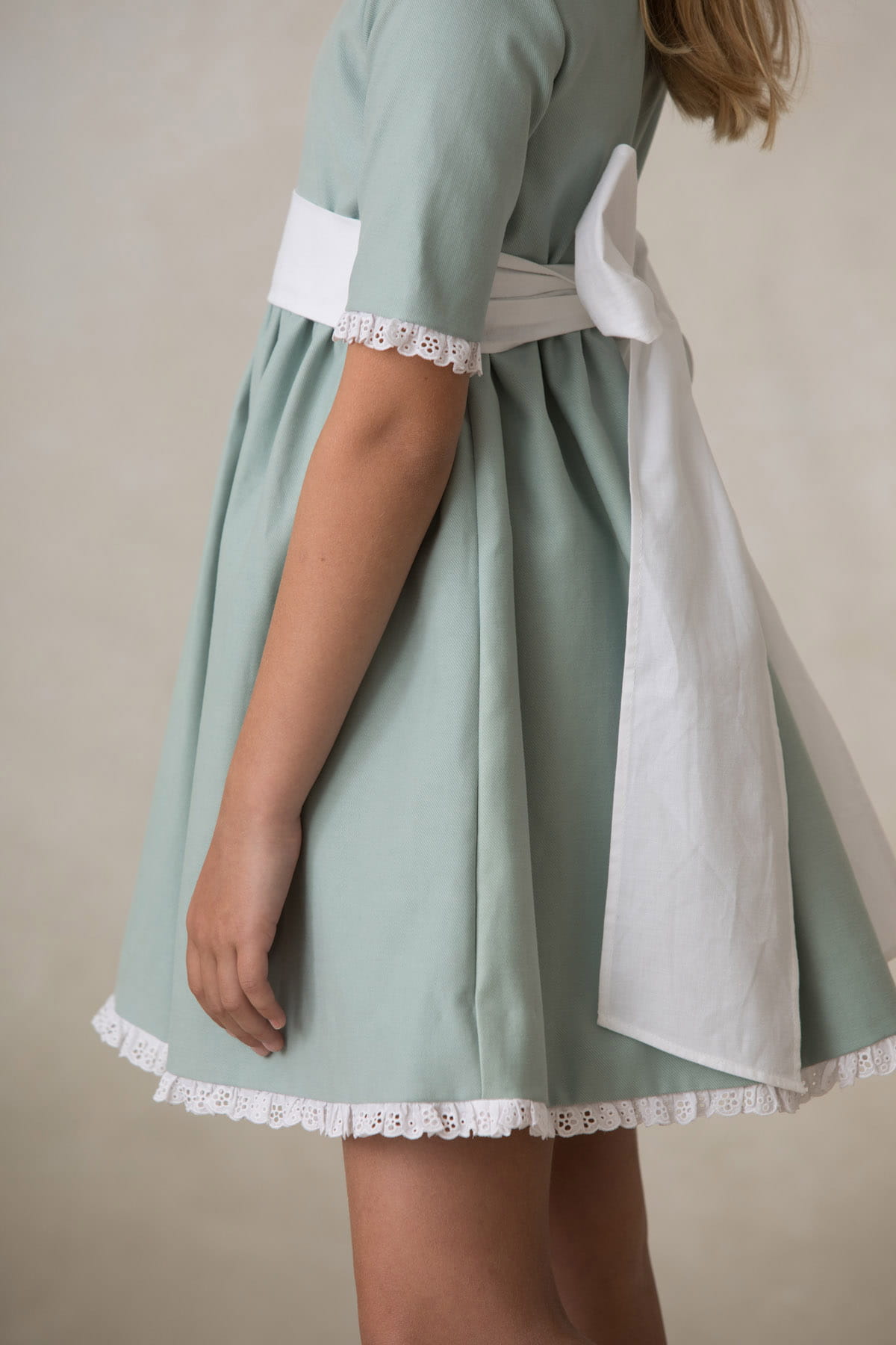 vestido nina detalle puntilla vestido nina detalle puntilla