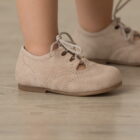 Inglesitos beige erraje con suela