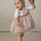 merceditas beige de serraje sin suela bebe